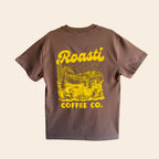 Roasti National Park Tee - Vintage Brown