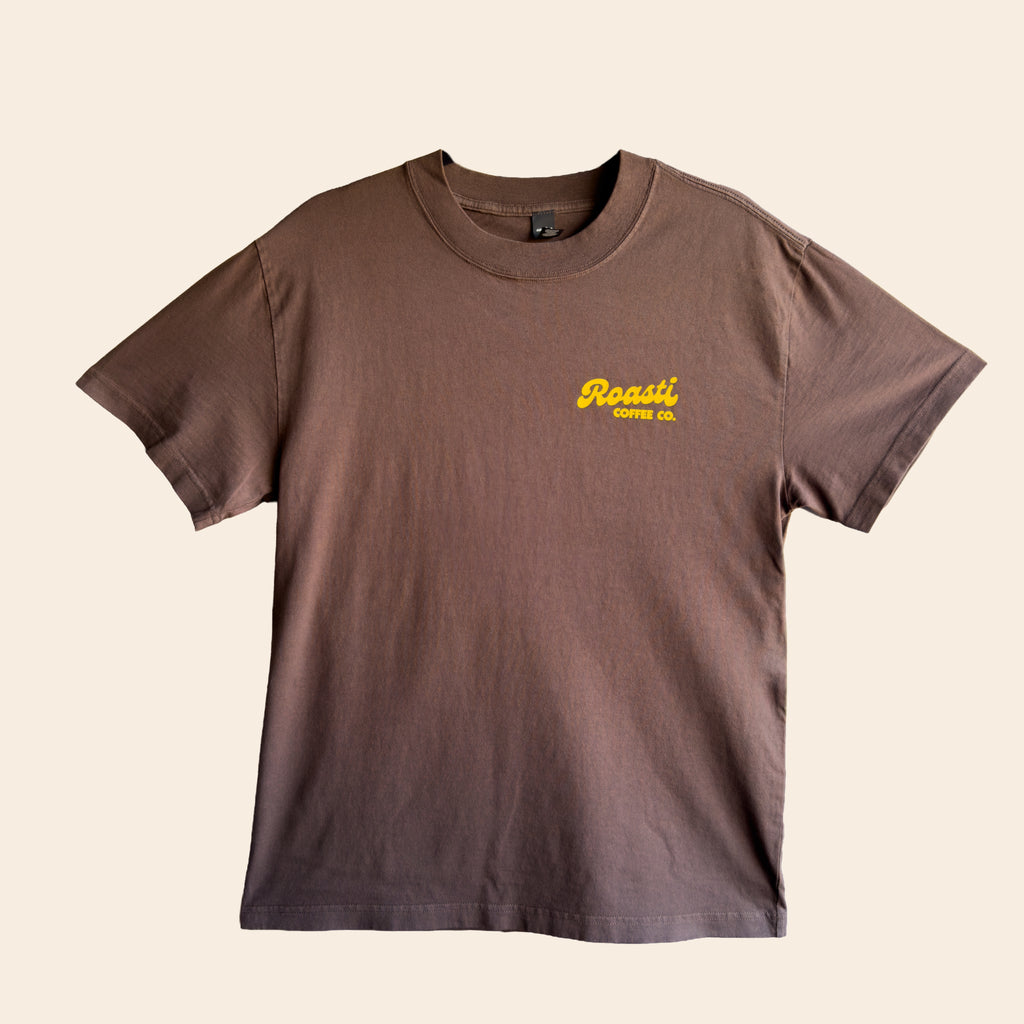 Roasti National Park Tee - Vintage Brown